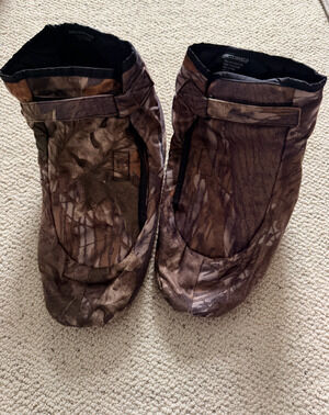 ArcticShield Camo Boot Insulators XL Insulated Slip-On Covers Brown